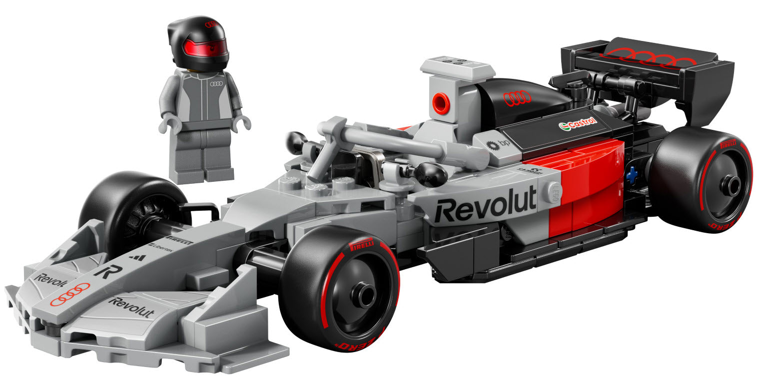 Inhalt: LEGO Speed Champions 77259 Audi Revolut F1 Team R26 Rennwagen