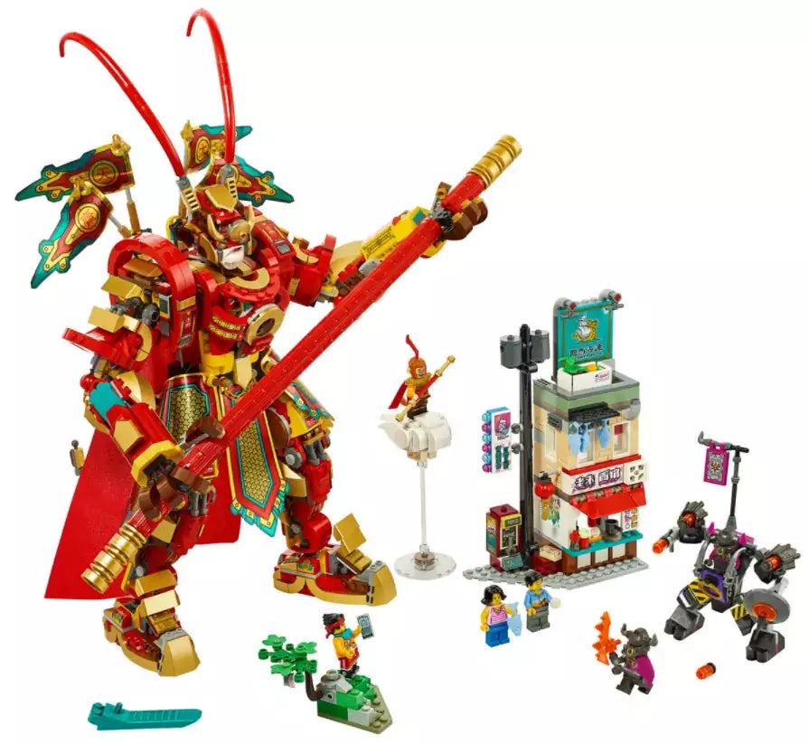 Inhalt: LEGO Monkie Kid 80012 Monkey King Mech