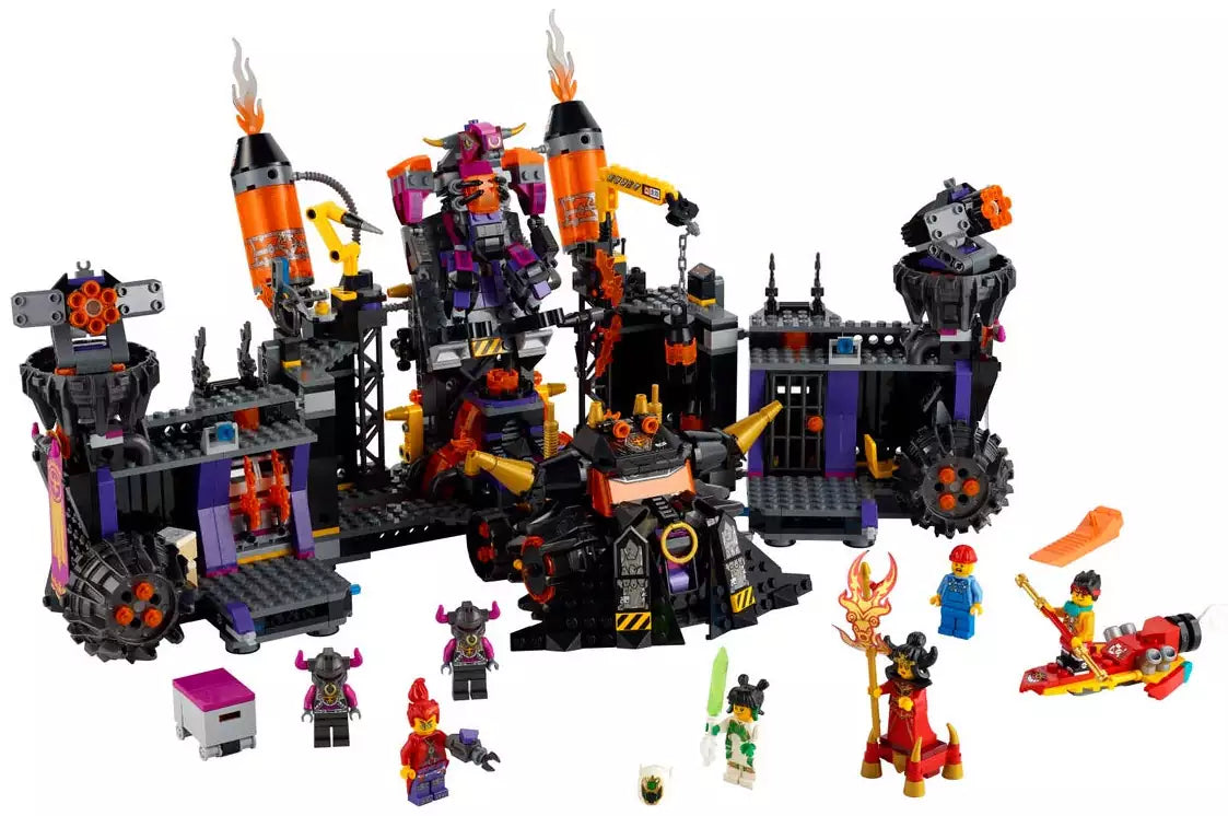 Inhalt: LEGO Monkie Kid 80016 Die glühende Gießerei