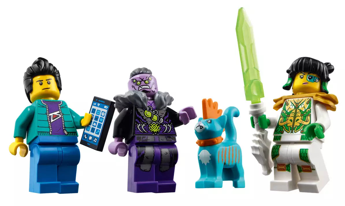 Minifiguren: LEGO Monkie Kid 80020 Jet des weißen Drachenpferds