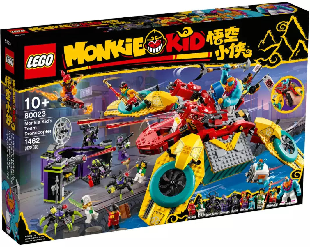 LEGO Monkie Kid 80023 Monkie Kids Hubschrauberdrohne