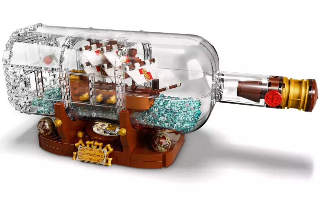 Inhalt: LEGO Ideas 92177 Schiff in der Flasche