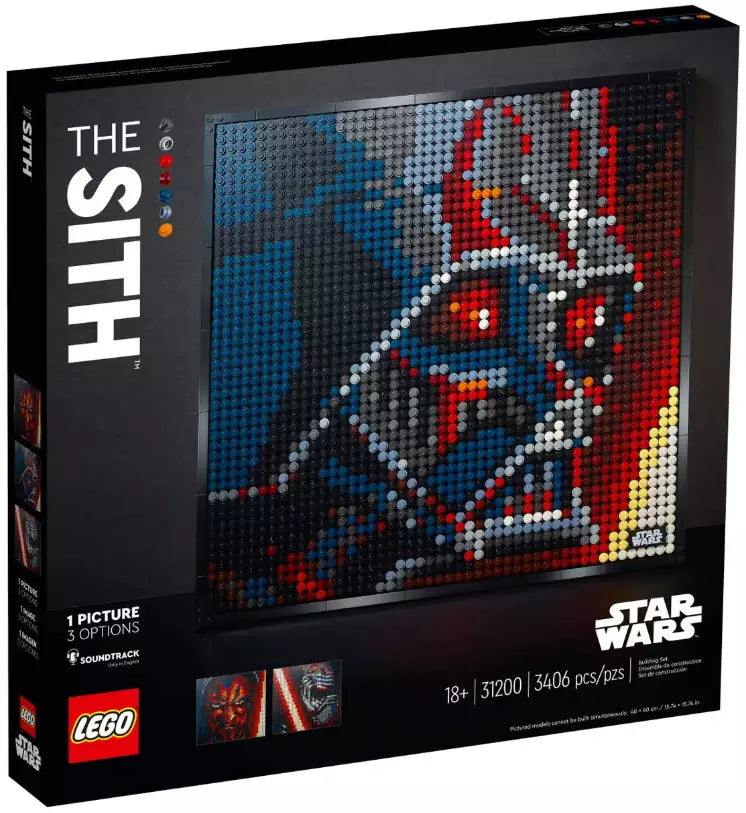 LEGO Art 31200 Star Wars™: Die Sith – Kunstbild
