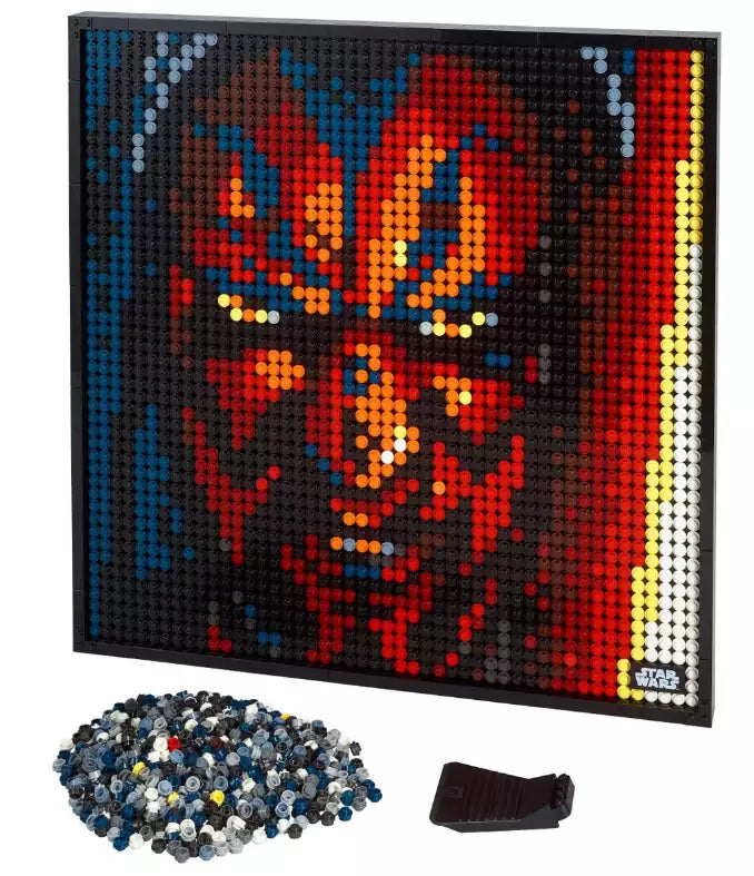 Inhalt: LEGO Art 31200 Star Wars™: Die Sith – Kunstbild