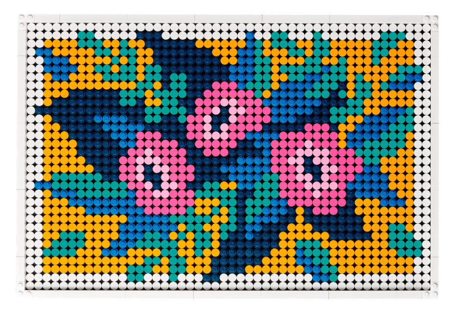 Detail 1: LEGO Art 31207 Blumenkunst