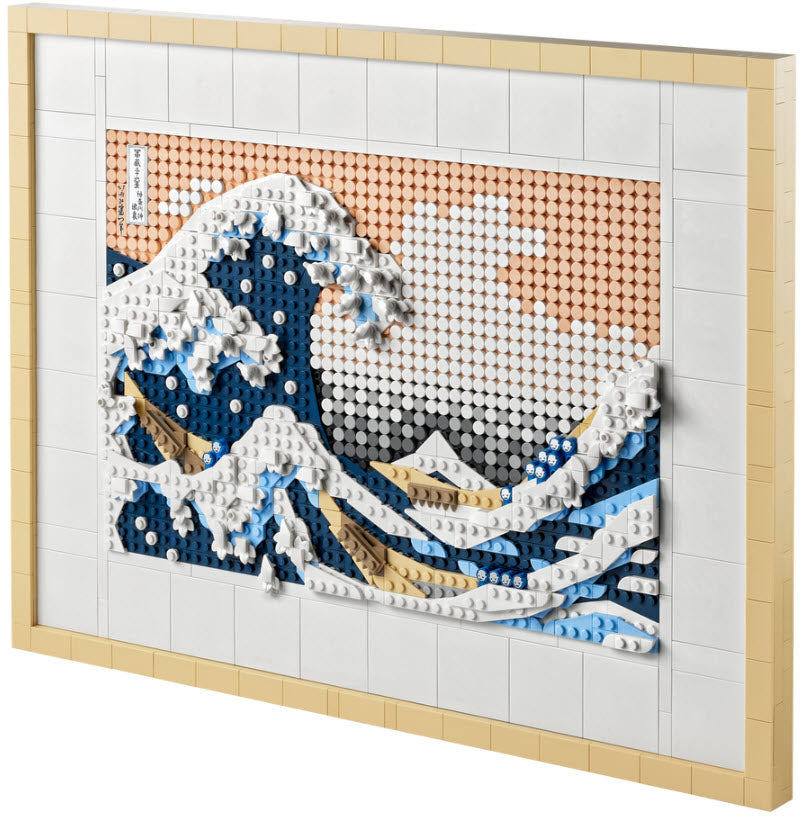 Inhalt: LEGO Art 31208 Hokusai – Große Welle