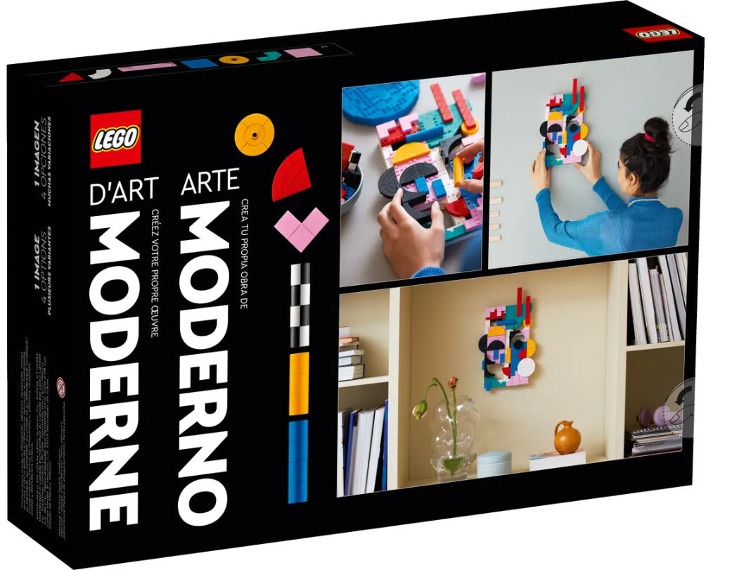 Box Rückansicht: LEGO Art 31210 Moderne Kunst