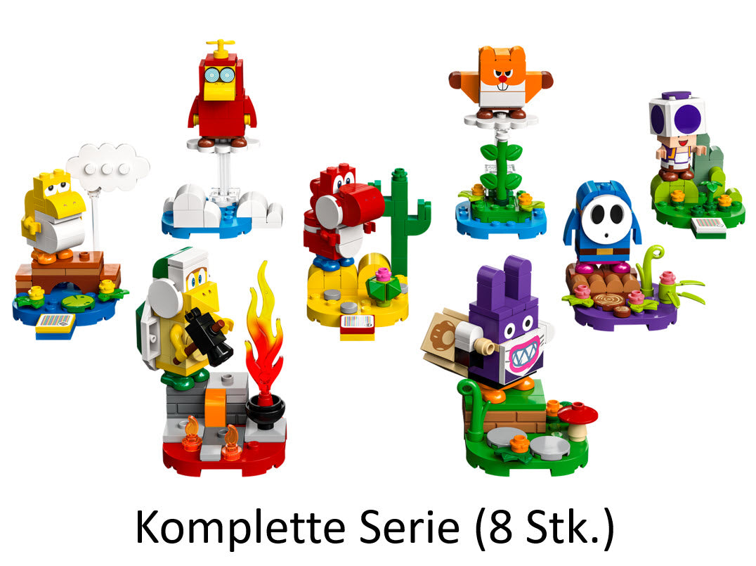 LEGO Mario-Charaktere-Serie 5 71410 Alle 8 Figuren