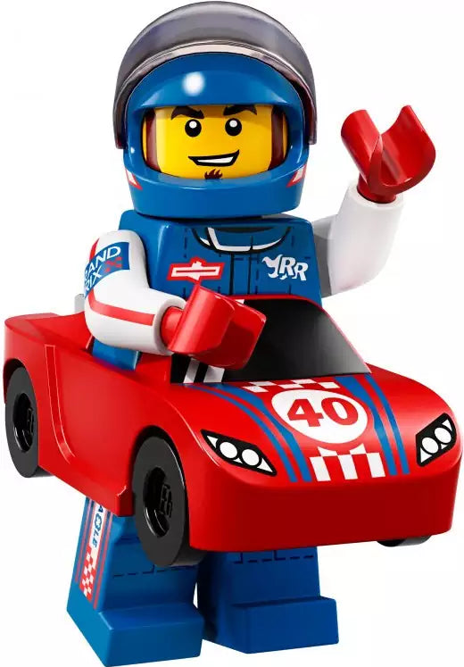 LEGO Minifiguren Serie 18 71021-13 Rennwagen-Mann
