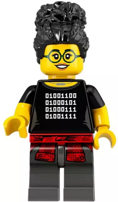 LEGO Minifiguren Serie 19 71025-05 Programmiererin