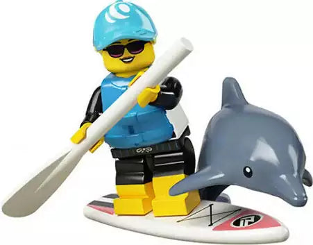 LEGO Minifiguren Serie 21 71029-01 Stand-up-Paddler