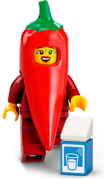 LEGO Minifiguren Serie 22 71032-02 Chilikostüm-Fan