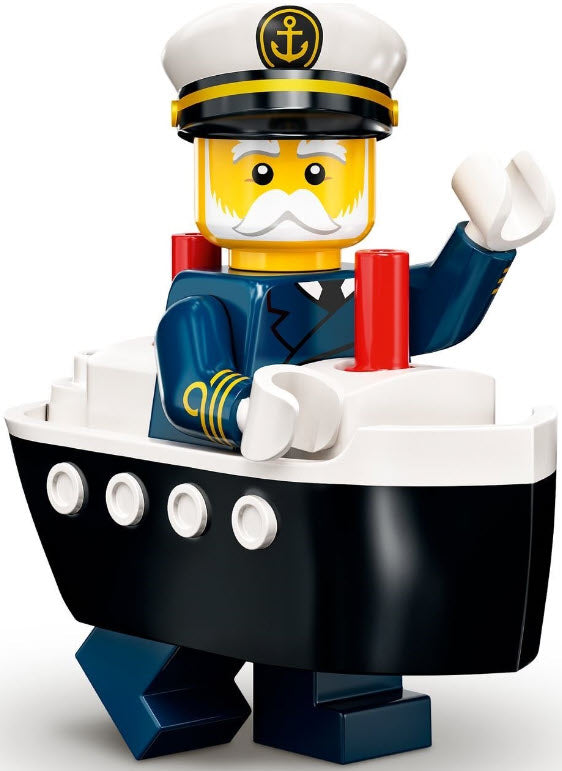 LEGO Minifiguren Serie 23 71034-10 Fährenkapitän