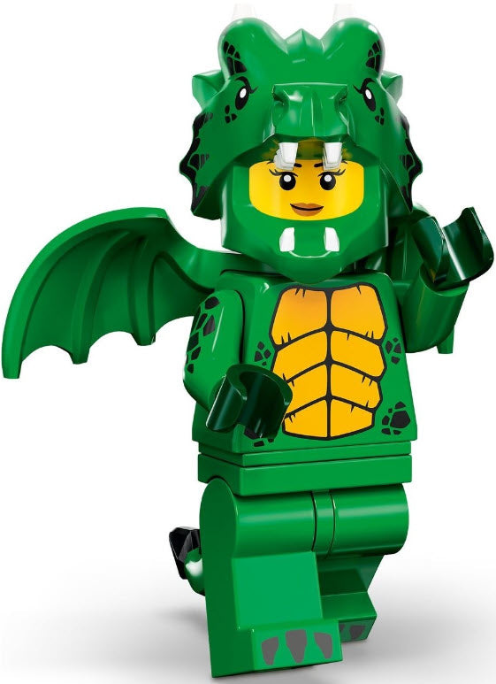 LEGO Minifiguren Serie 23 71034-12 Grüner Drache-Kostüm