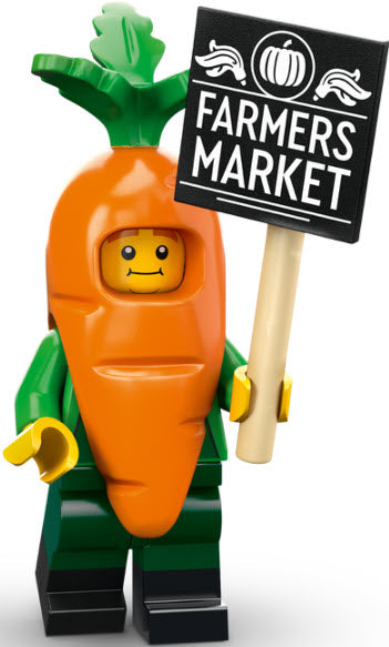 LEGO Minifiguren Serie 24 71037-04 Karotten-Maskottchen