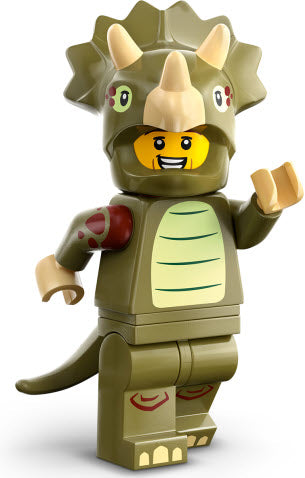 LEGO Minifiguren Serie 25 71045-08 Triceratops-Fan