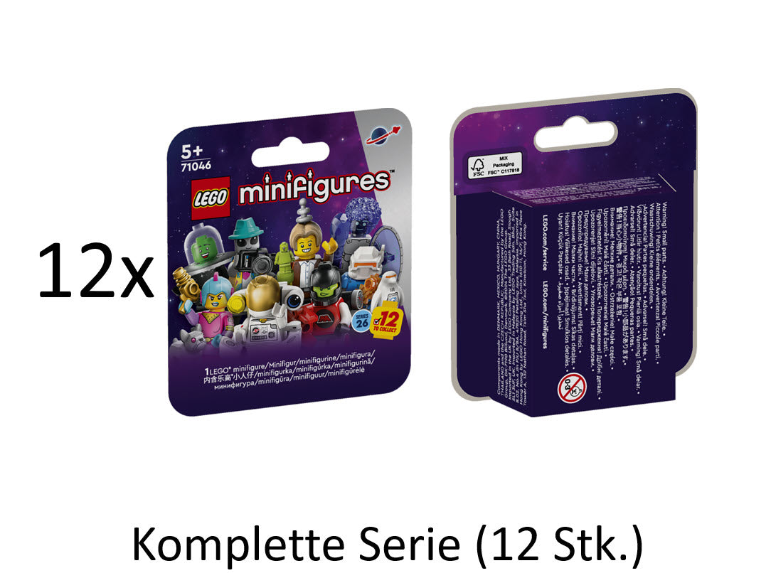 Lieferumfang: LEGO Minifiguren Serie 26 71046 Satz von 12 Minifiguren