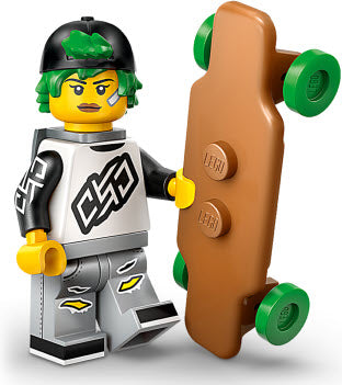 LEGO Minifiguren Serie 27 71048-07 Longboarderin