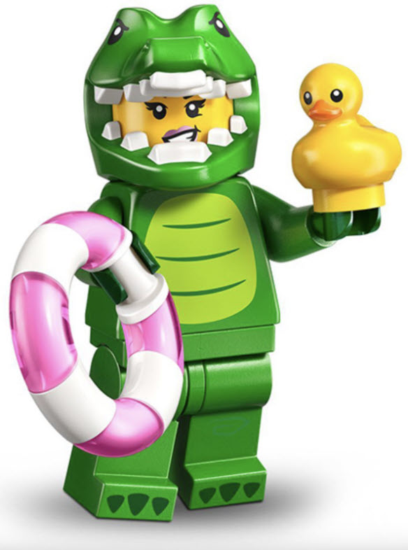 LEGO Minifiguren Tiere Serie 28 71051-08 Krokodil
