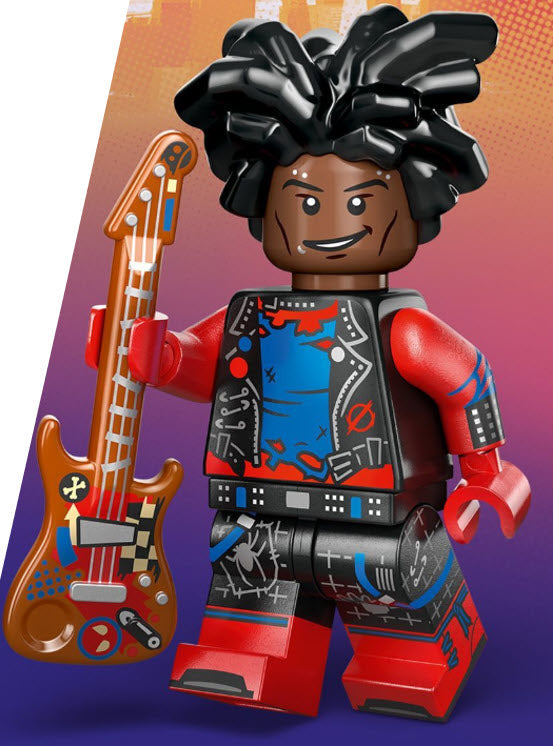 Varianten und Zubehör: LEGO Spider-Man Minifiguren 71050-02 Hobie Brown/Spider-Punk
