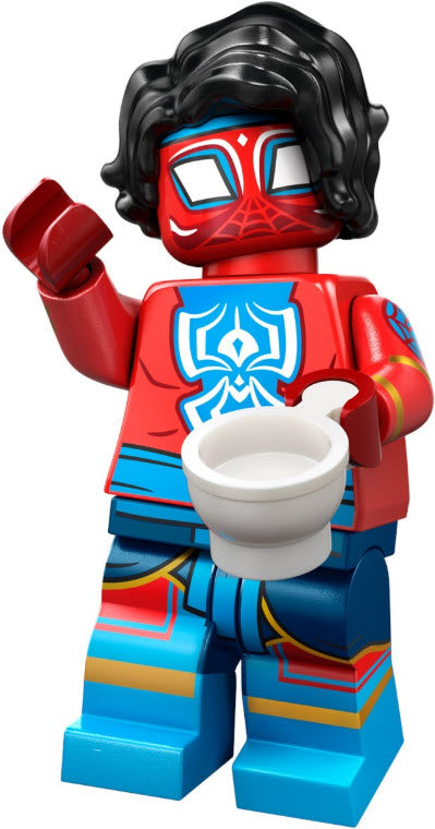 LEGO Spider-Man Minifiguren 71050-06 Pavitr Prabhakar/der indische Spider-Man