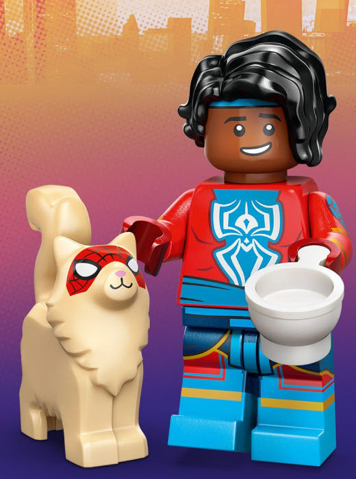 Varianten und Zubehör: LEGO Spider-Man Minifiguren 71050-06 Pavitr Prabhakar/der indische Spider-Man