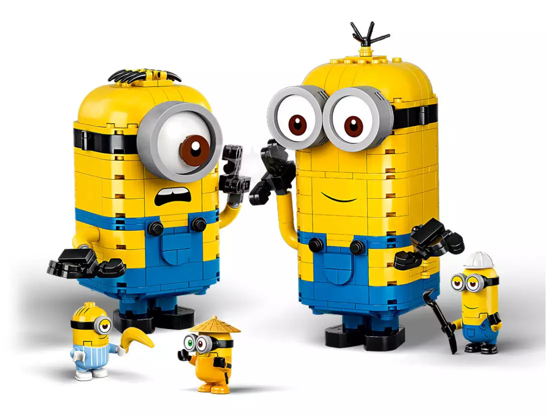 Inhalt: LEGO Minions 75551 Minions-Figuren Bauset mit Versteck