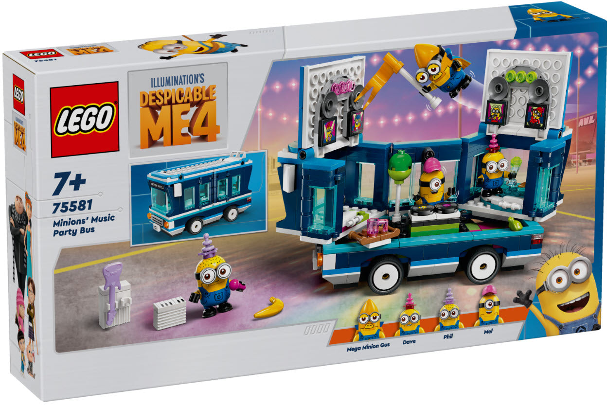 LEGO Minions 75581 Minions und der Party Bus