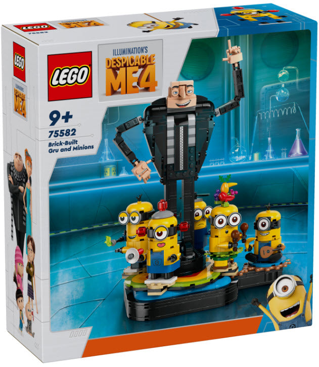 LEGO Minions 75582 Gru und die Minions aus LEGO Steinen