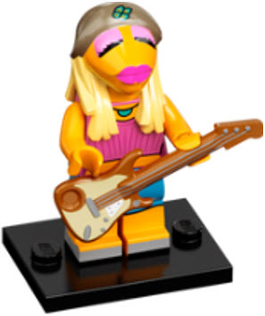 Zubehör: LEGO Die Muppets Minifiguren 71033-12 Janice
