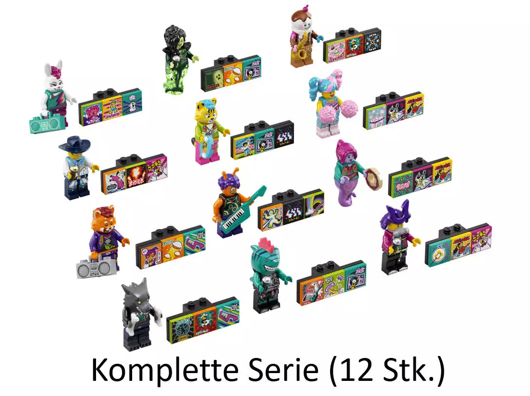 LEGO VIDIYO Bandmates Serie 1 43101 Alle 12 Figuren
