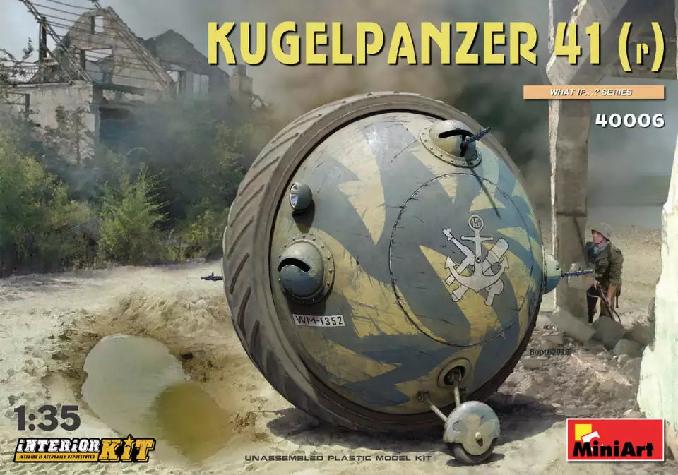 MiniArt 40006 Kugelpanzer 41(r) Interior Kit, 1:35