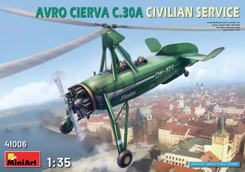 MiniArt 41006 Avro Cierva C.30A Civilian Service, 1:35