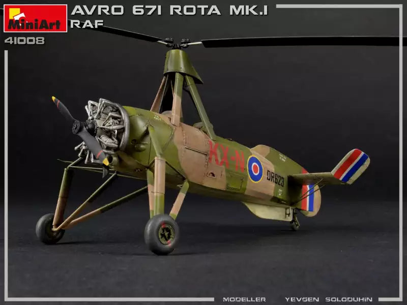 Inhalt: MiniArt 41008 Avro 671 Rota Mk.I RAF, 1:35