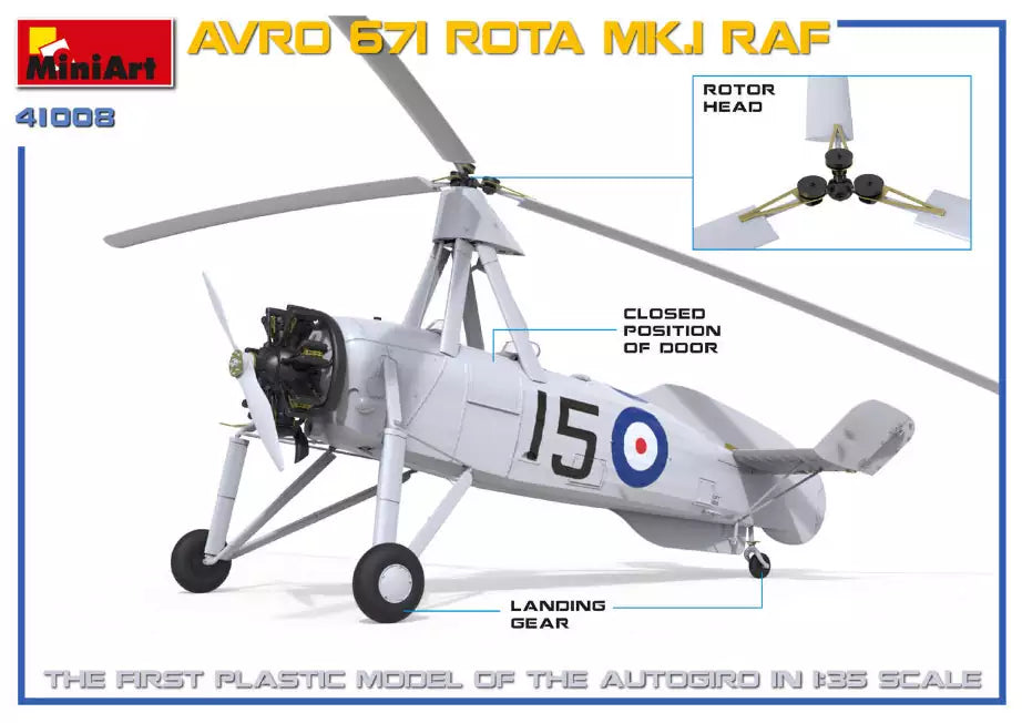 MiniArt 41008 Avro 671 Rota Mk.I RAF, 1:35