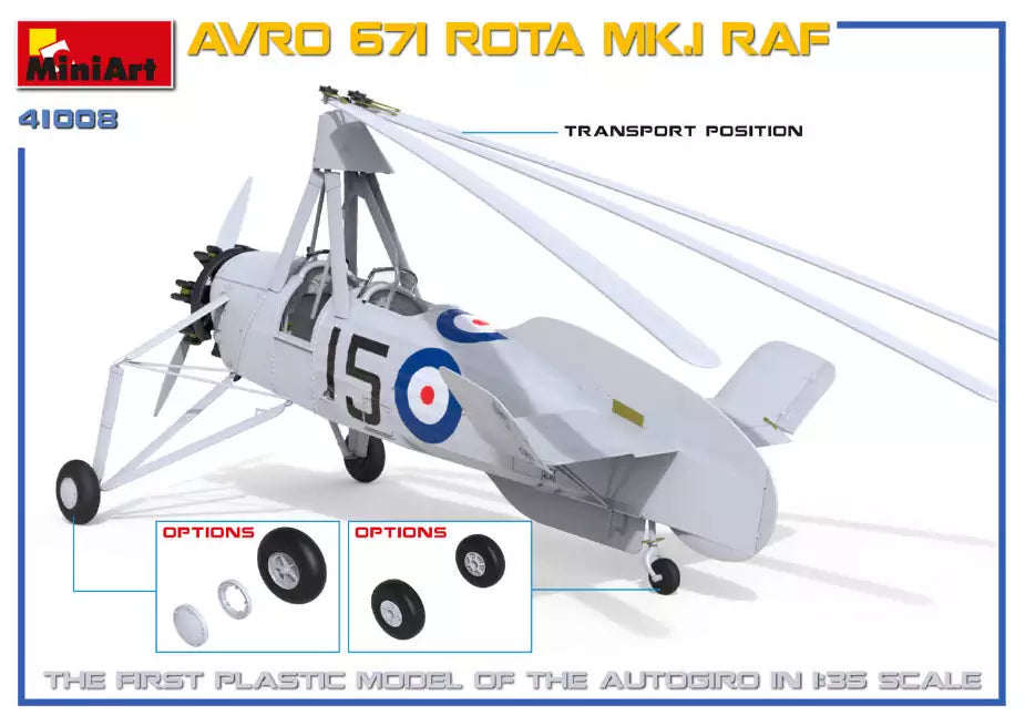 MiniArt 41008 Avro 671 Rota Mk.I RAF, 1:35