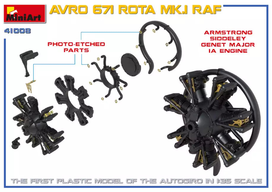 MiniArt 41008 Avro 671 Rota Mk.I RAF, 1:35