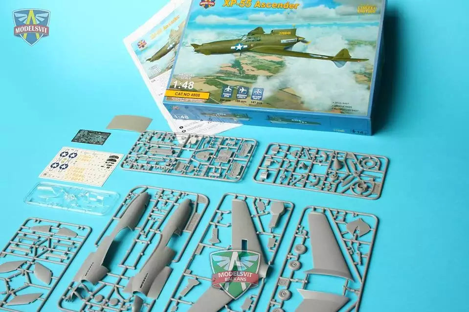 Inhalt: ModelSvit 4808 XP-55 Ascender, 1:48