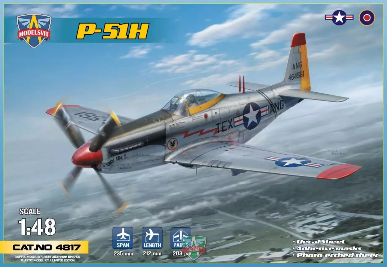 ModelSvit 4817 P-51H Mustang, 1:48