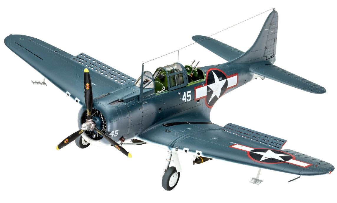 Inhalt: Revell 03869 SBD-5 Dauntless, 1:48