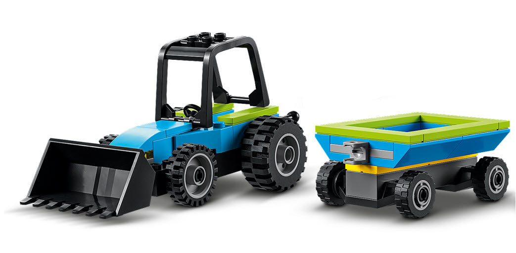 LEGO Split-Sets S605 Traktor mit Anhänger