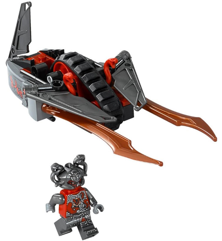 LEGO Split-Sets S701 Vermillion-Renner mit Tannin