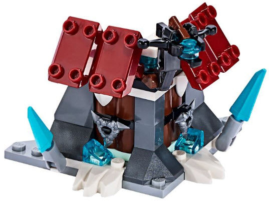 LEGO Split-Sets S703 Ninjago Festung des Eis-Samurai mit Armbrust
