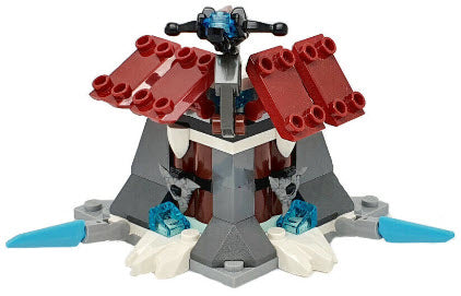 LEGO Split-Sets S703 Ninjago Festung des Eis-Samurai mit Armbrust