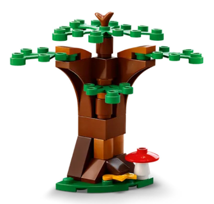 LEGO Split-Sets S760 Baum mit Fliegenpilz