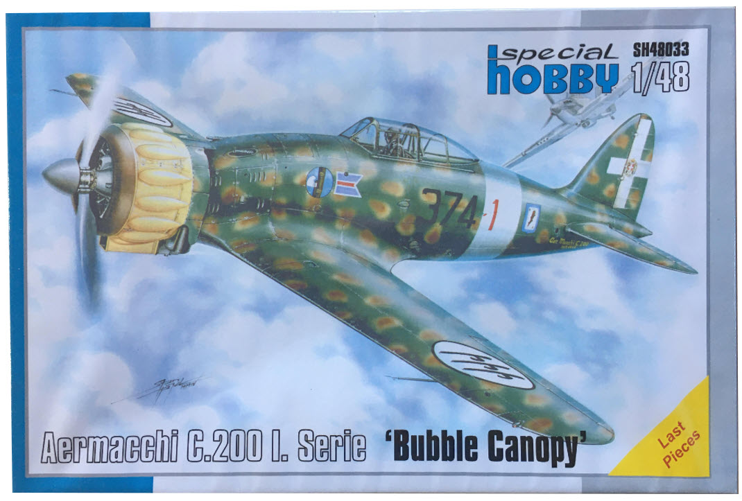 Special Hobby SH48033 Aermacchi C.200 Saetta, 1:48 (Edition "Last Pieces")