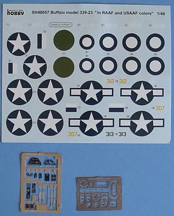 Inhalt: Special Hobby SH48057 Brewster Buffalo model 339-23