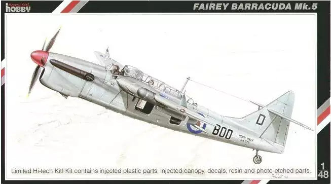 Special Hobby SH48069 Fairey Barracuda Mk.5, 1:48