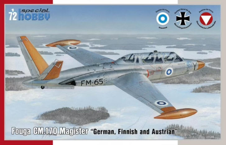 Special Hobby SH72373 Fouga CM.170 Magister, 1:72