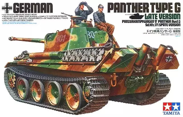 Tamiya 35176 German Panther Ausf. G Late Version, 1:35
